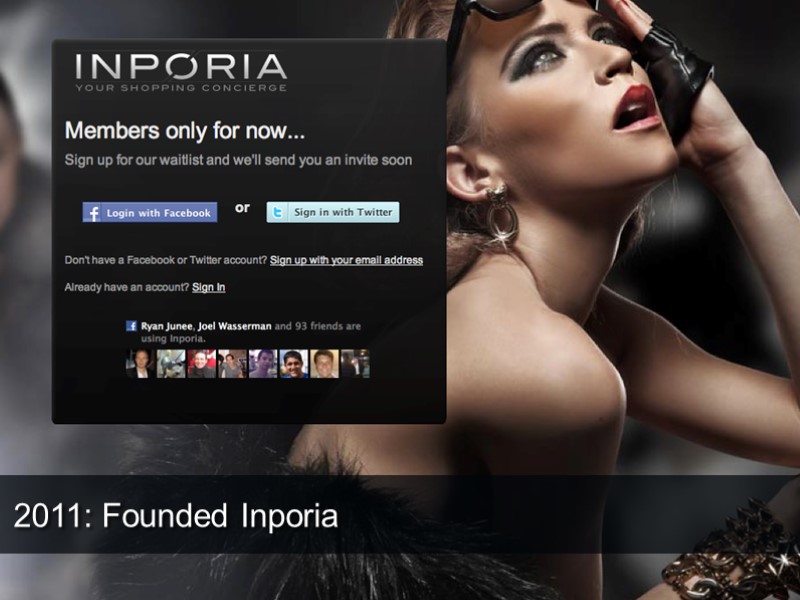 2011: Founded Inporia